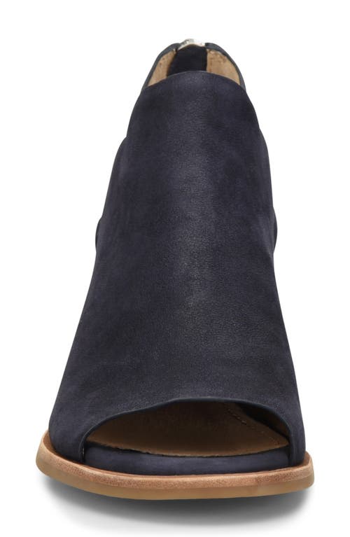 Söfft Carleigh Peep Toe Bootie In Blue