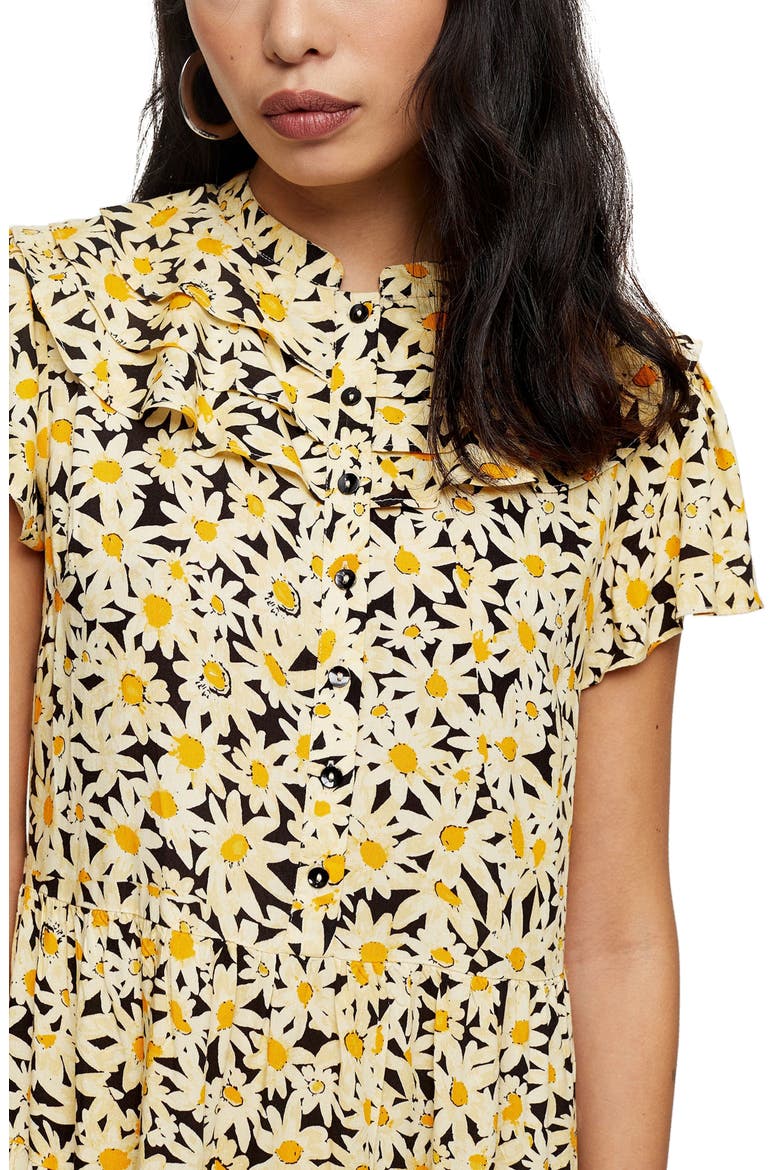 Daisy Frandad Shirtdress, Alternate, color, YELLOW MULTI