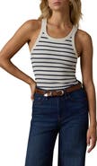 Faherty Surfside Stretch Organic Cotton Rib Tank