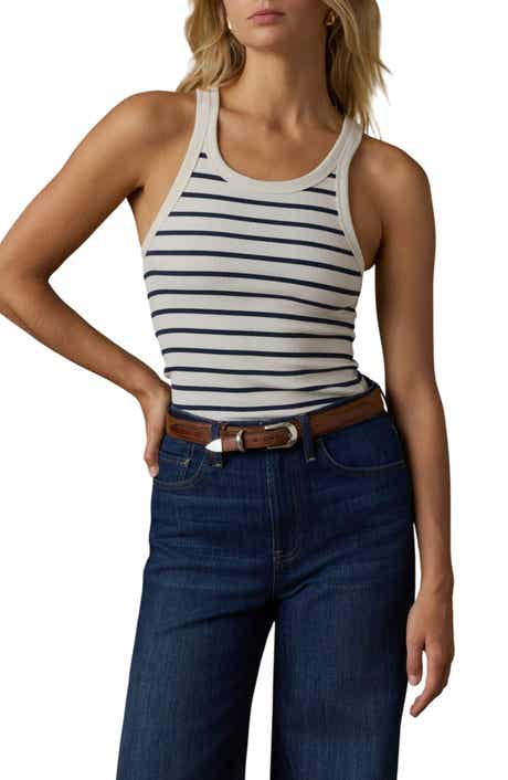 Surfside Stretch Organic Cotton Rib Tank