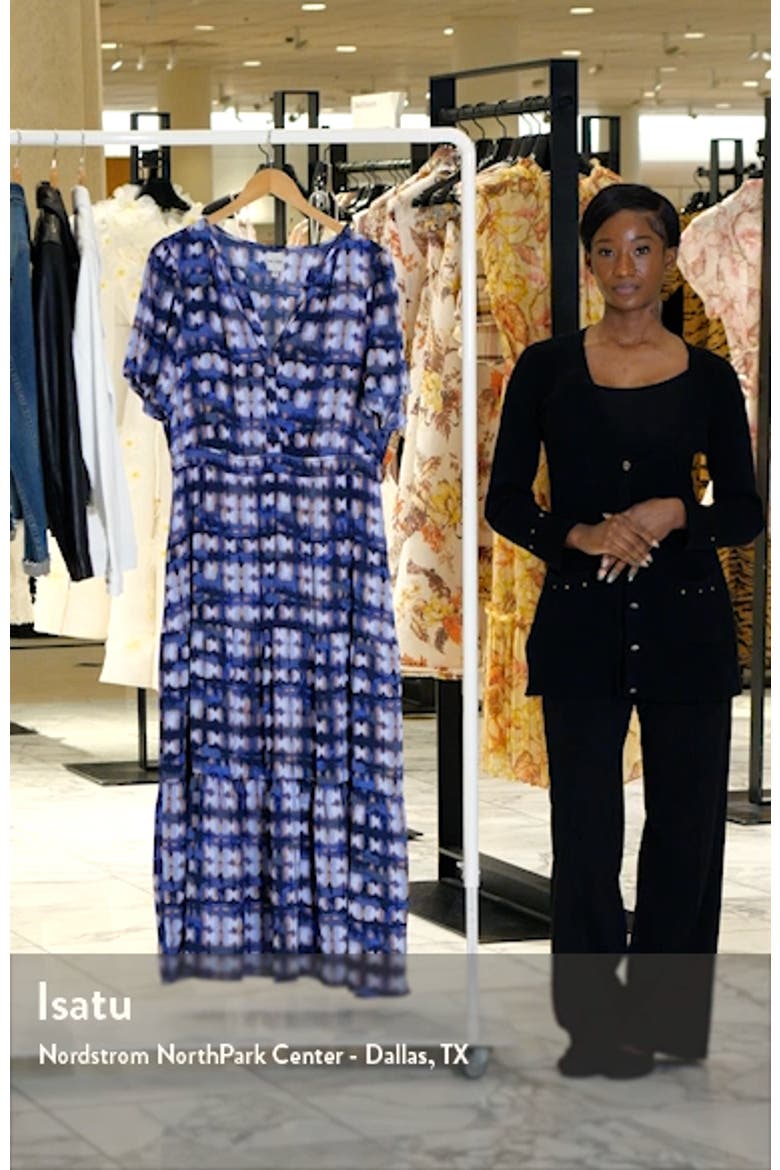 Shibori Glow Daydream Maxi Dress video
