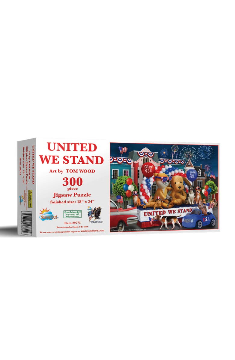 Sunsout United We Stand 300 piece Jigsaw Puzzle for Adults, Main, color, Multicolor