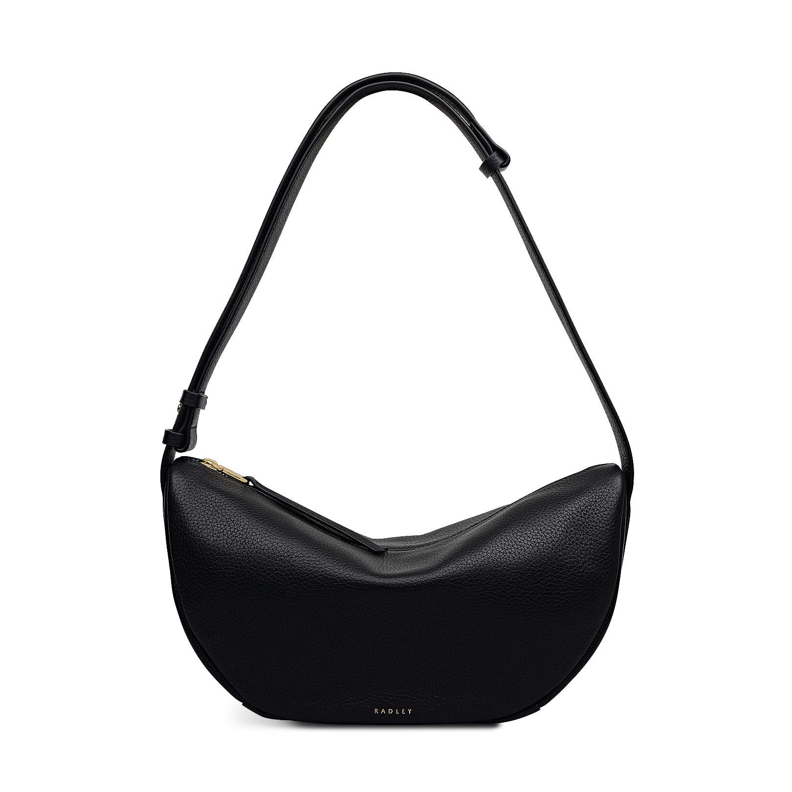 Radley Dukes Place Medium Ziptop Sling Bag, Main, color, Black