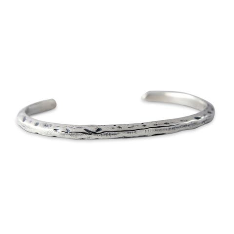 Classic Slim Silver Cuff