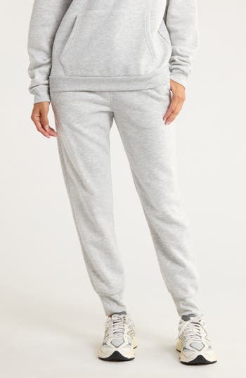 X By Gottex Fleece Joggers In Gray