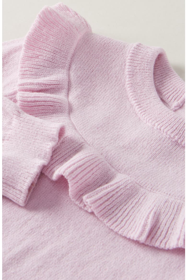 Ruffle Cotton Blend Sweater & Pants Set, Alternate, color, PINK WINDSOME