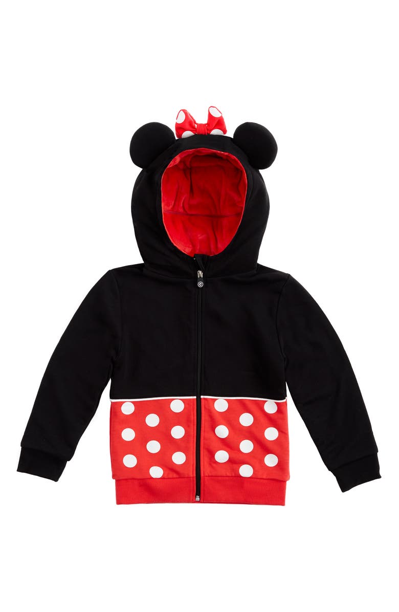 Cubcoats Disney Minnie Mouse 2-in-1 Stuffed Animal Hoodie, Alternate, color,