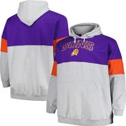 FANATICS Men's Fanatics Branded Purple/Orange Phoenix Suns Big & Tall Pullover Hoodie