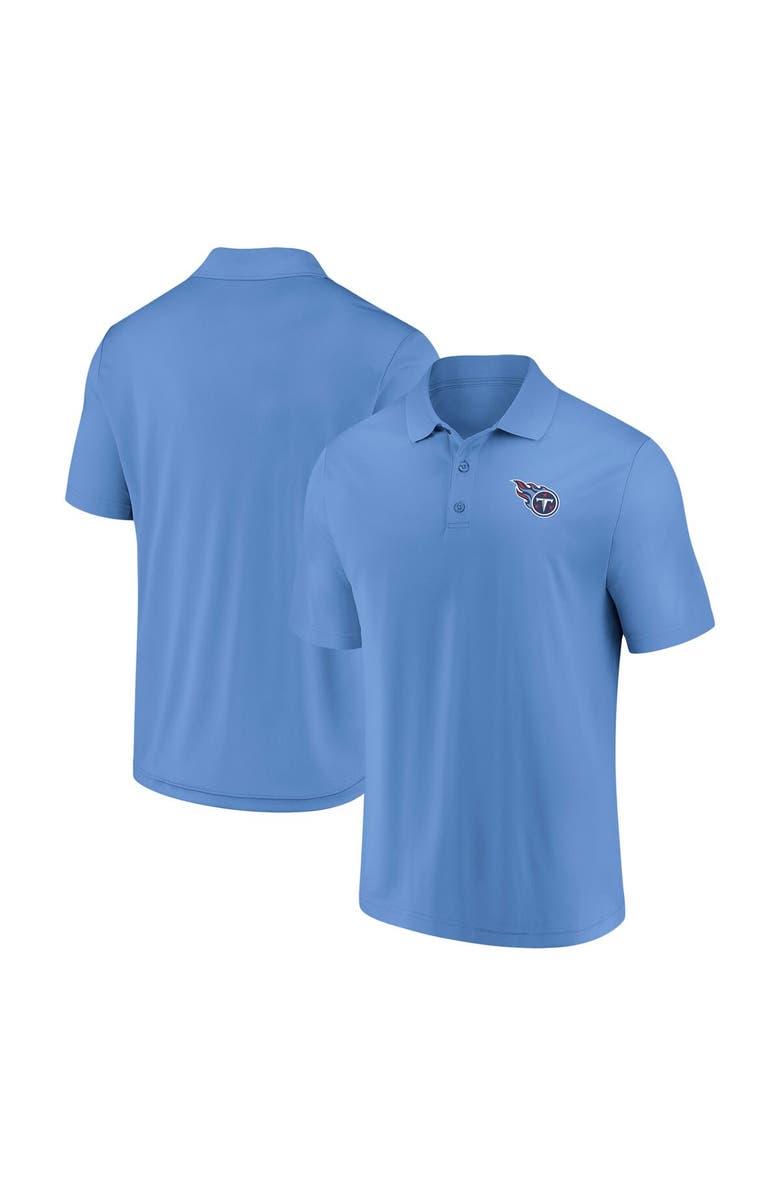FANATICS Men's Fanatics Branded Light Blue Tennessee Titans Component Polo, Main, color, Light Blue