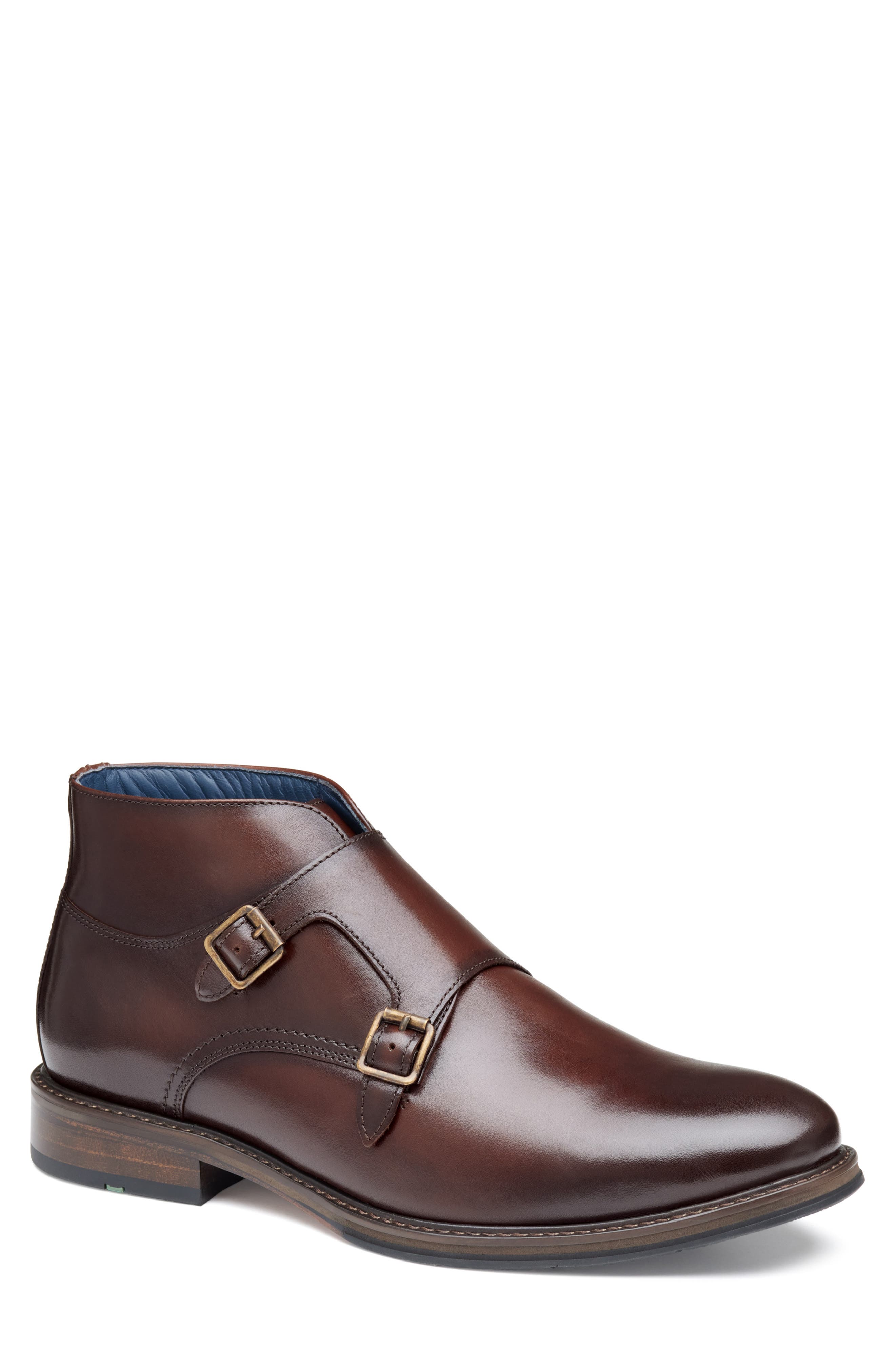 Johnston & Murphy Raleigh Monk Strap Boot, Main, color, 