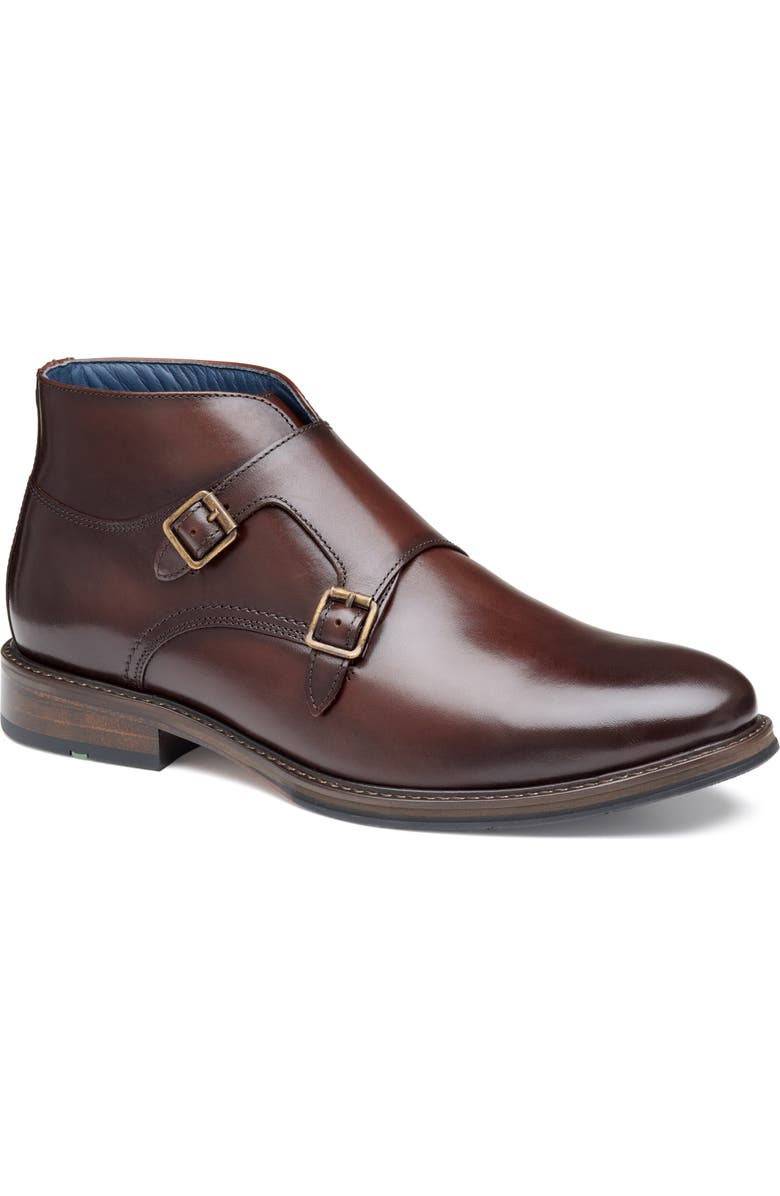 Johnston & Murphy Raleigh Monk Strap Boot, Main, color,