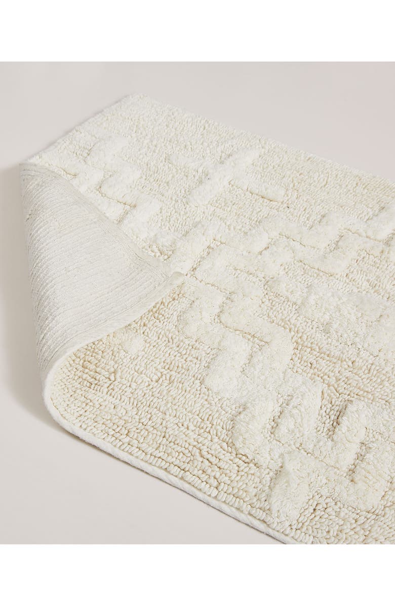 Pendleton Cotton Bath Rug, Alternate, color, Ivory