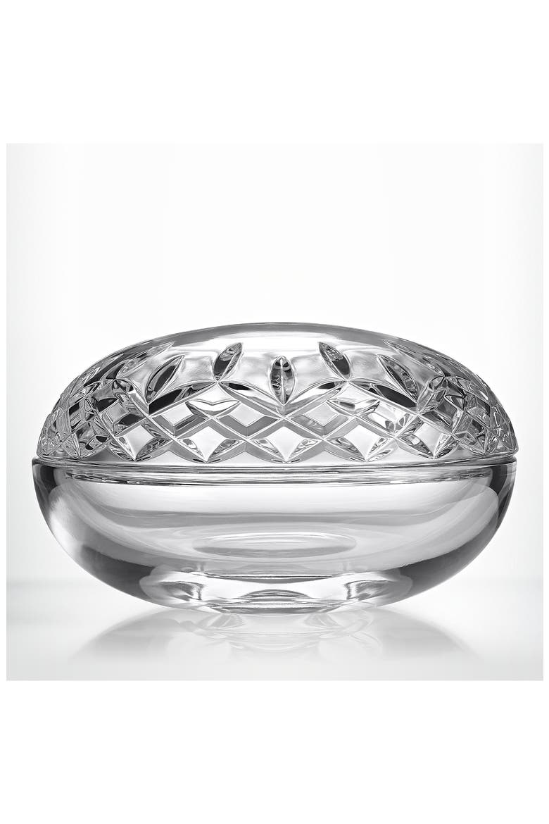 Lismore Essence Crystal Covered Box, Alternate, color, NO COLOR