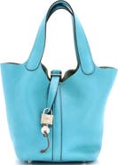 Pre-Owned Hermes Picotin Lock Bag Clemence PM