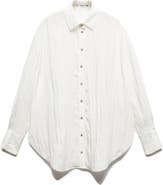 MANGO Long Sleeve Woven Shirt