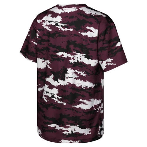 Outerstuff Youth Maroon Mississippi State Bulldogs Scrimmage T-shirt In Burgundy