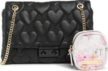 【Betsey Johnson】Stone Heart Convertible Bag Betsey Johnson Stone Heart Convertible Bag - Macy's