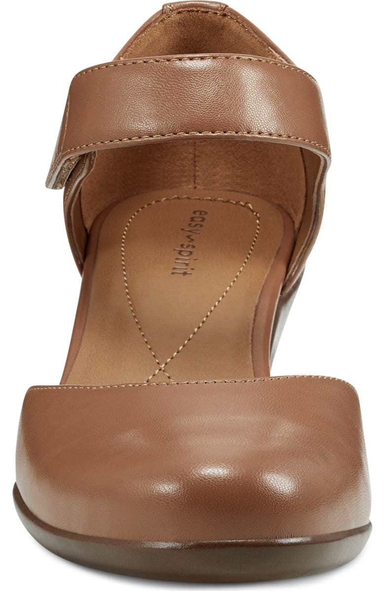 Easy Spirit Casity d'Orsay Mid Pump, Alternate, color, Medium Brown