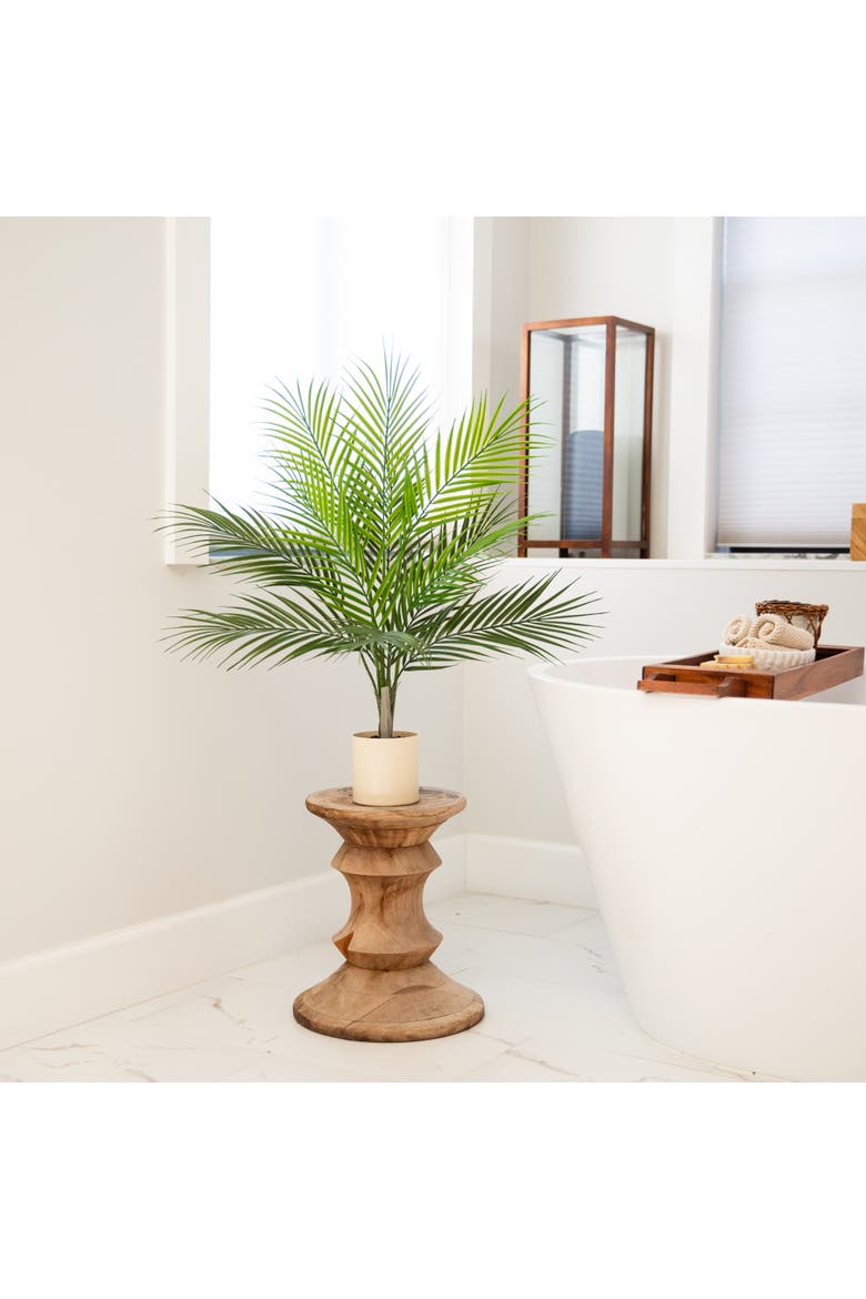 30-in Artificial Palm Tree, Alternate, color, Green