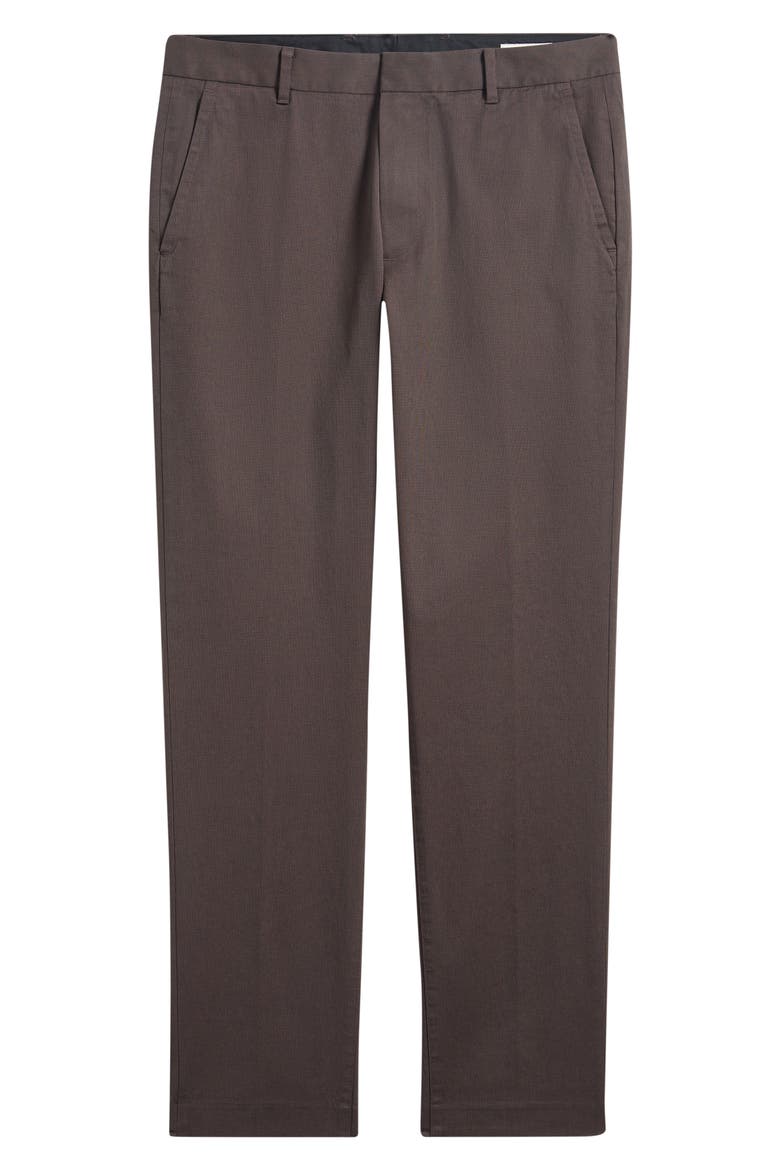Weekday Warrior Dress Pants, Main, color, TUESDAY BROWN MICRO DOBBY