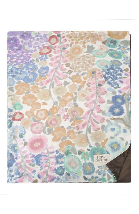 Floral Couture Picnic Blanket