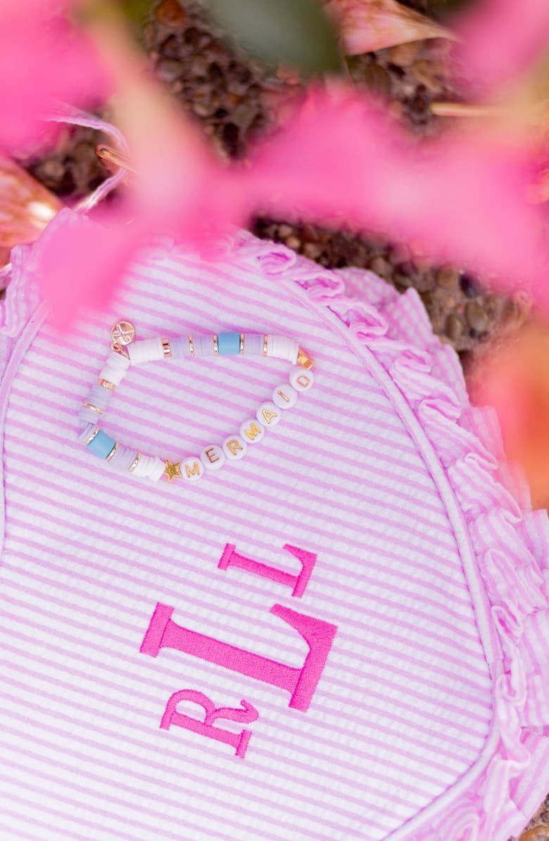 Bits & Bows Mermaid Girls' Bracelet, Alternate, color, Aqua