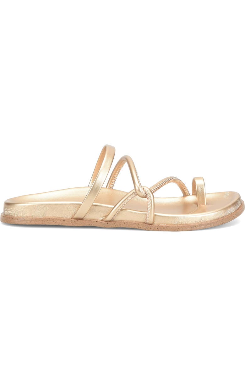 KORKS Audra Sandal, Alternate, color, Gold