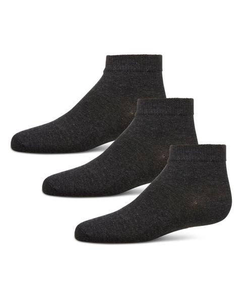 Unisex Cotton Blend Mid-Cut Socks 3-Pack