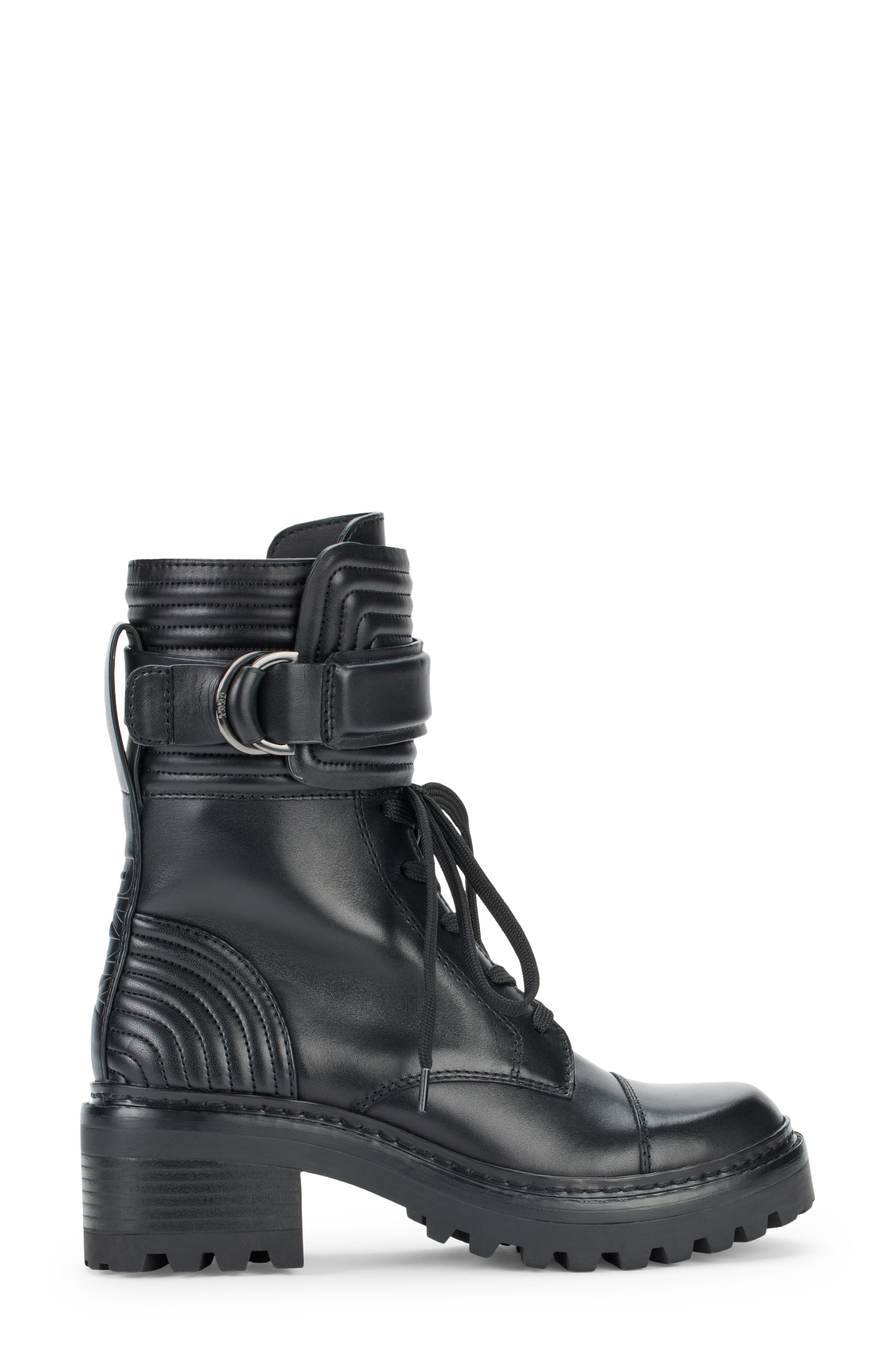 DKNY Basia Combat Boot, Alternate, color, 