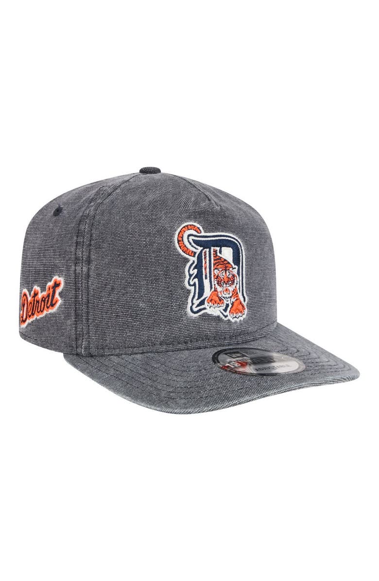 New Era Men's New Era  Heather Gray Detroit Tigers Throwback Denim Classic 19TWENTY Adjustable Hat, Alternate, color, Heather Gray