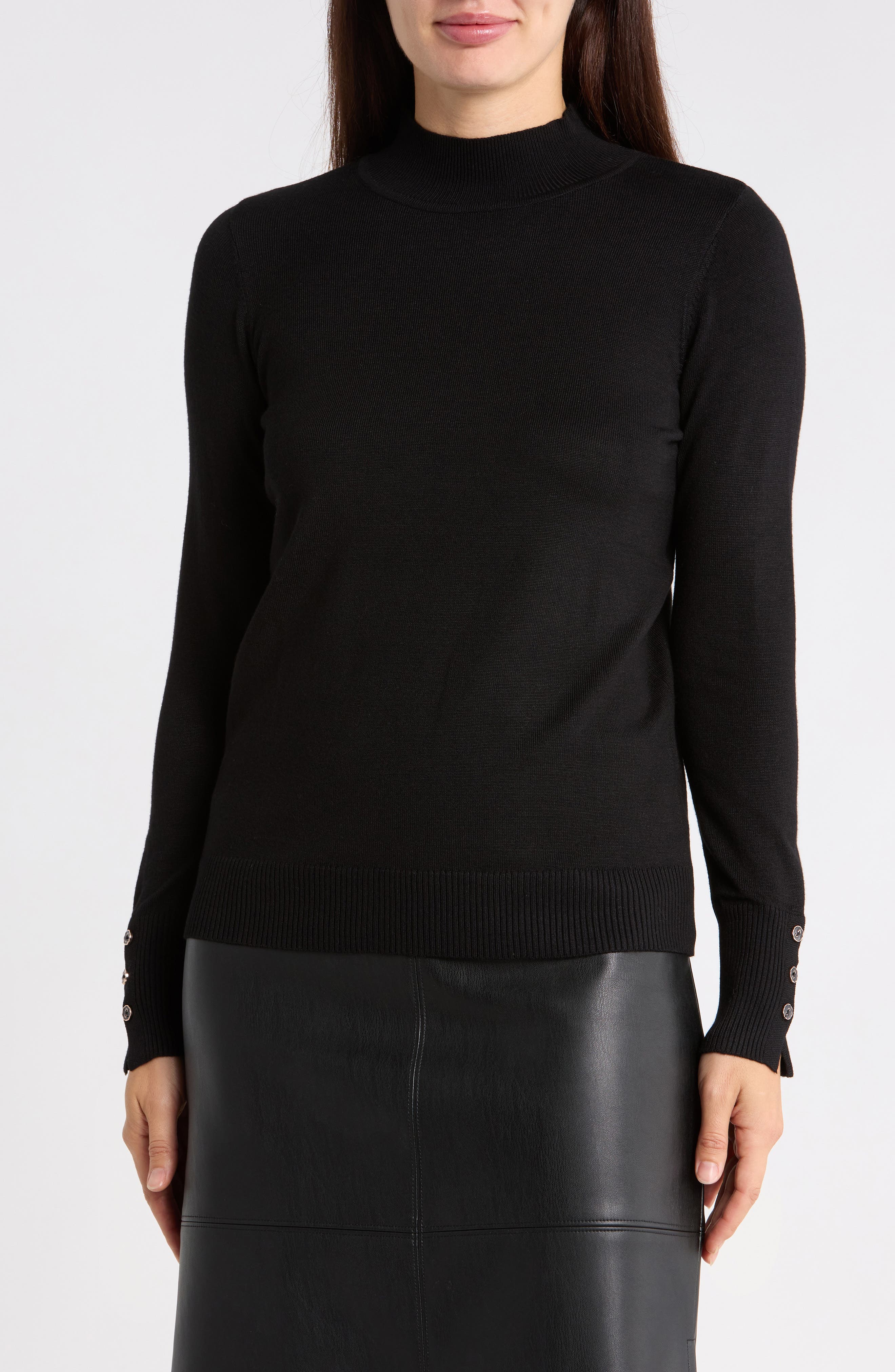 Mock Neck Sweater