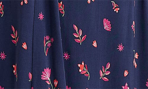 Seasalt Cornwall High Woods Printed Maxi Dress In Blue