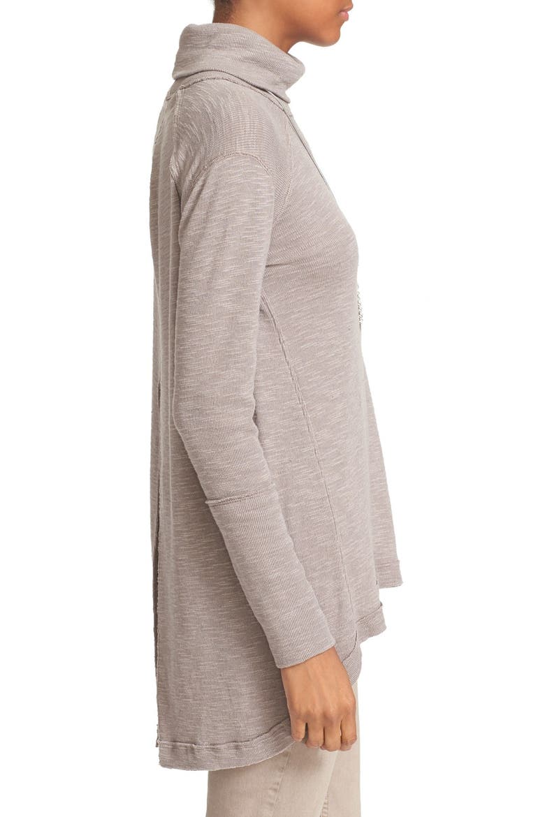 Split Back Turtleneck, Alternate, color, STONE