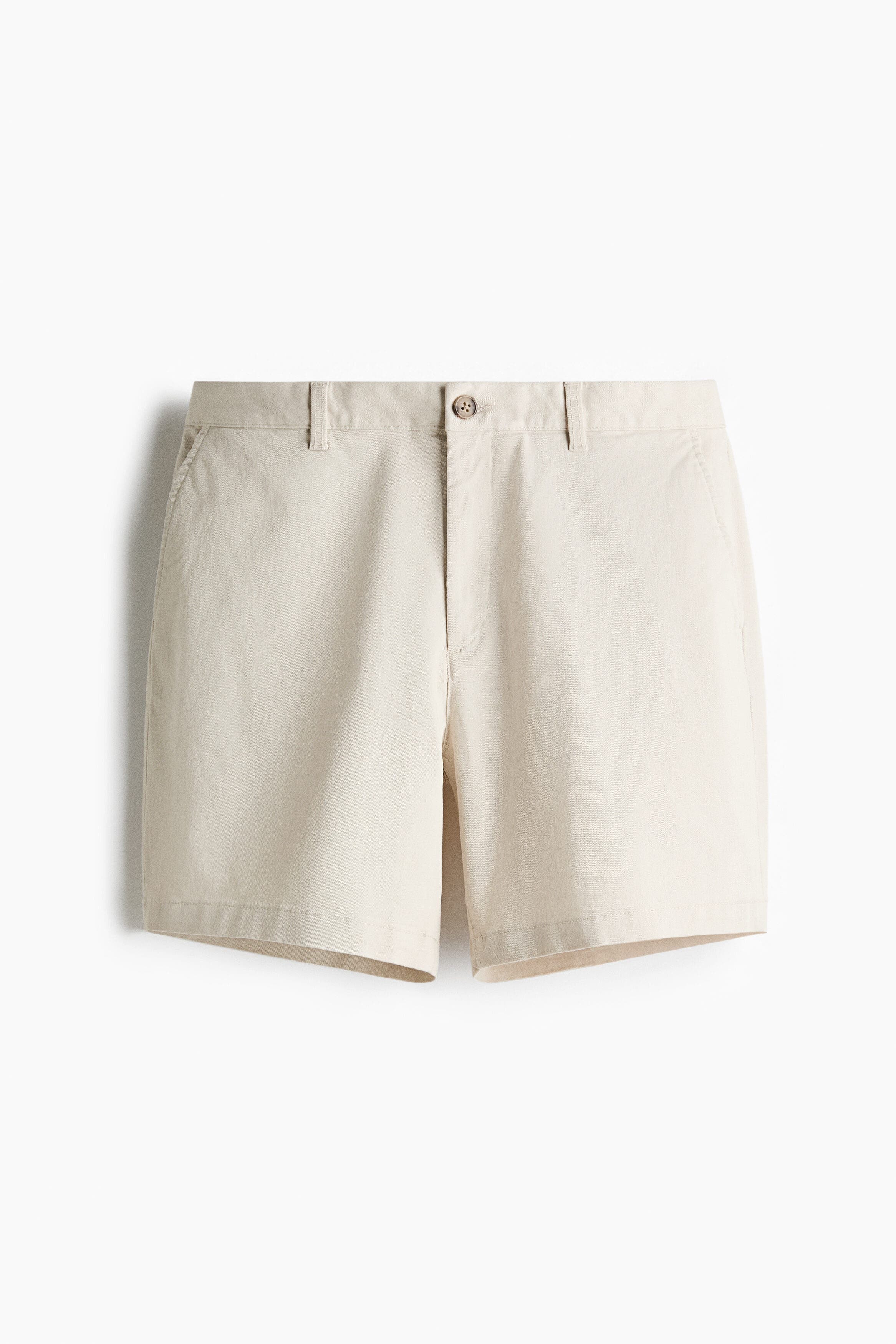 Regular Fit Cotton Chino Shorts - image 3