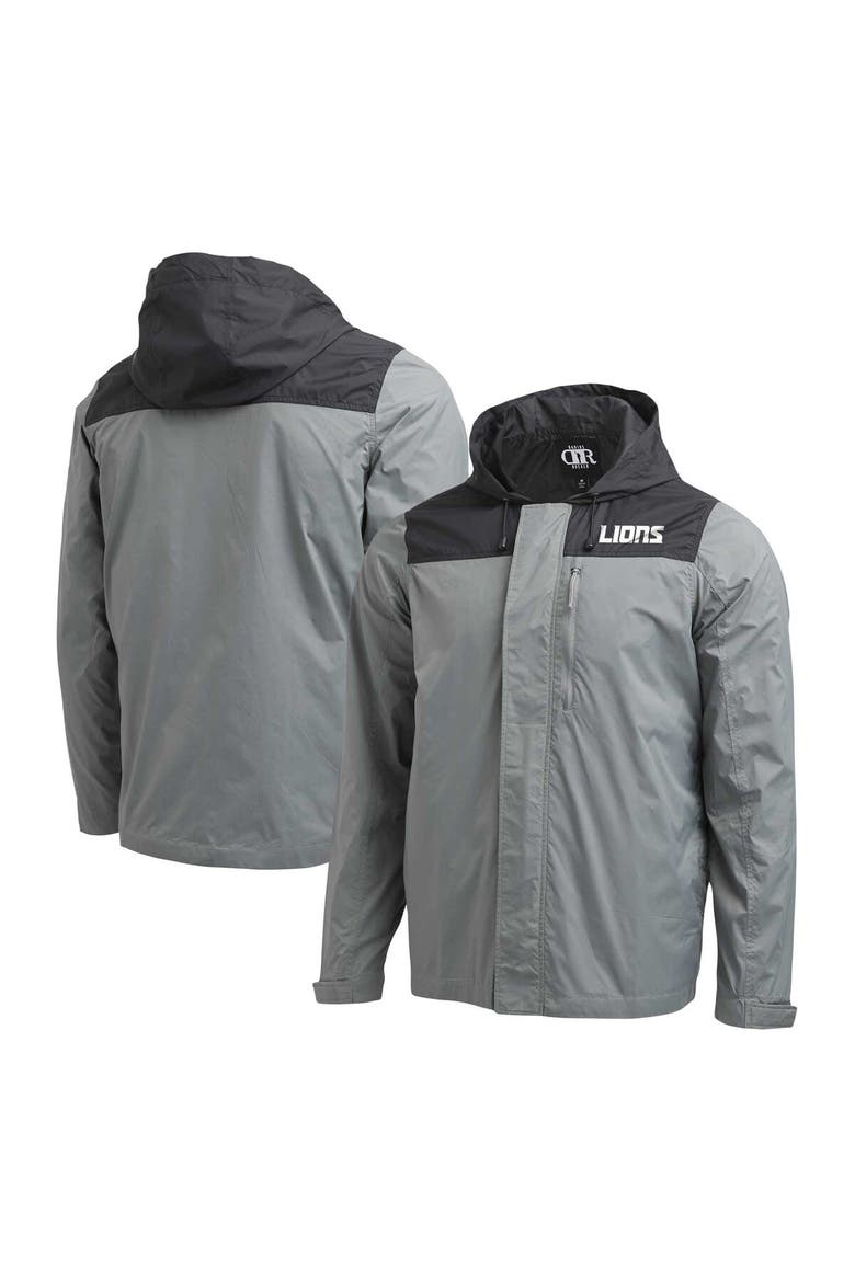 Men's NFL x Darius Rucker Collection by Fanatics Gray Detroit Lions Domestic Full-Zip Windbreaker Jacket, Alternate, color, Gray
