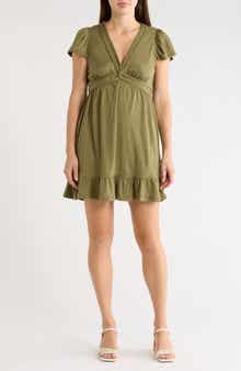 V-neck Jersey Dress