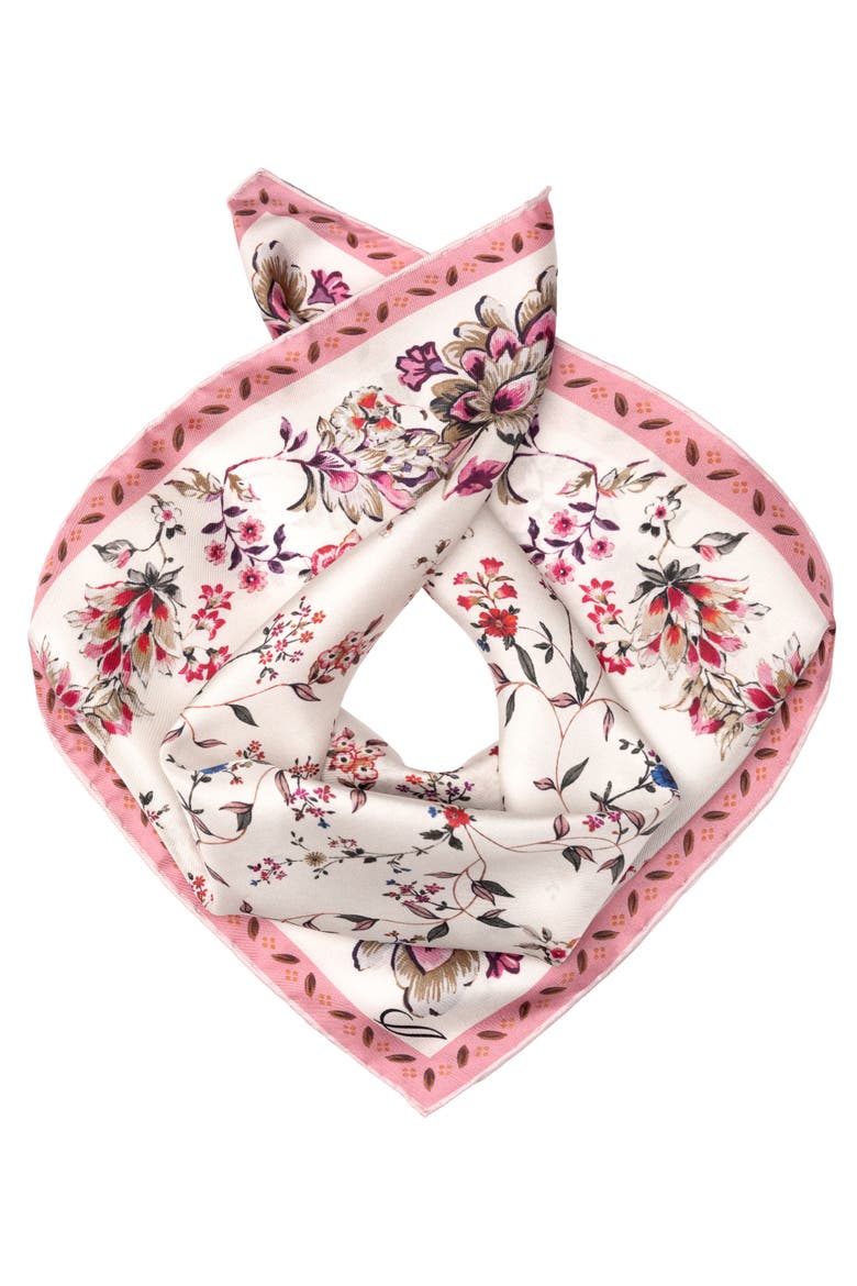Jenna - Silk Bandana, Alternate, color, Pink