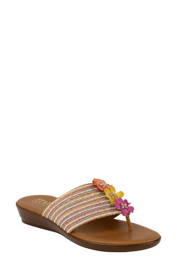 Italian Shoemakers Klaire Sandal In Bright Multi