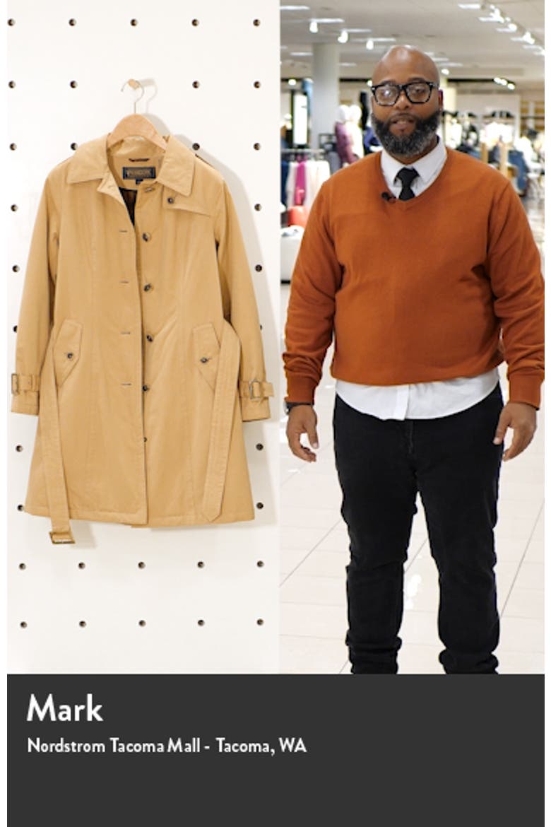 Bridgeport Water Repellent Trench Raincoat video
