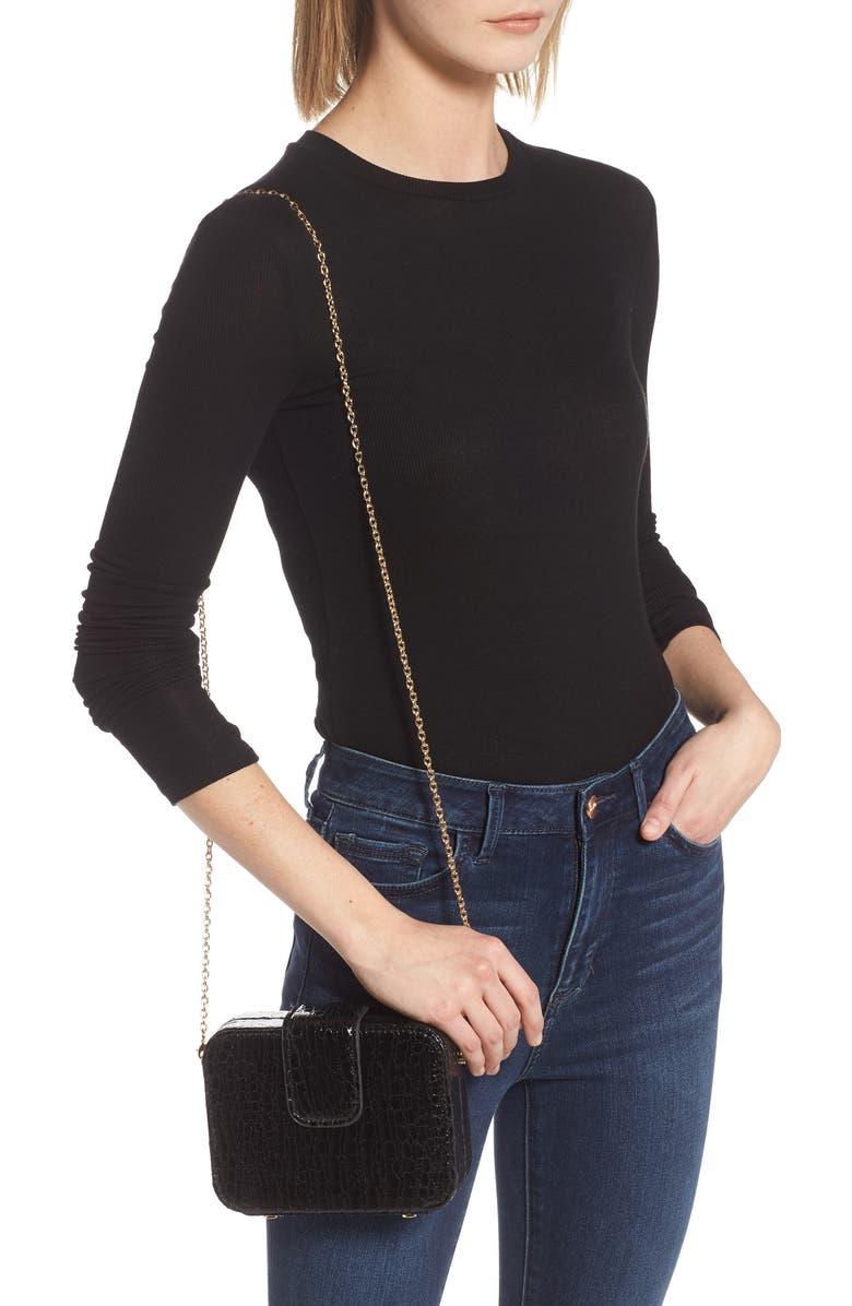 BP. Crackle Crossbody Bag, Alternate, color,