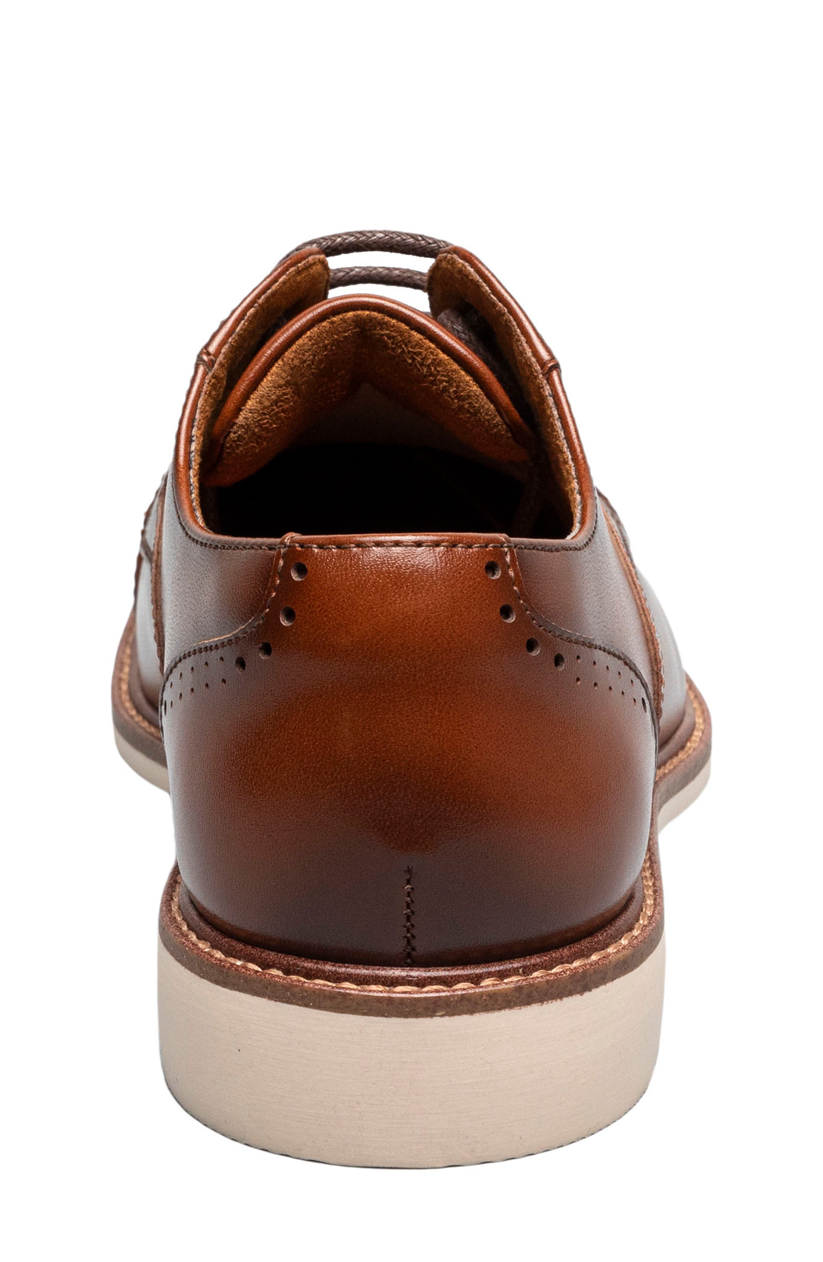 Stacy Adams Kids' Wesbridge Cap Toe Derby, Alternate, color, Cognac