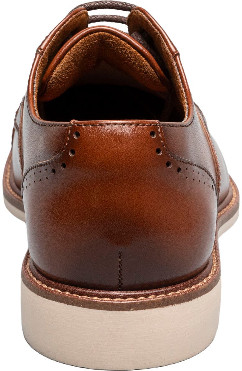 Stacy Adams Kids' Wesbridge Cap Toe Derby, Alternate, color, Cognac