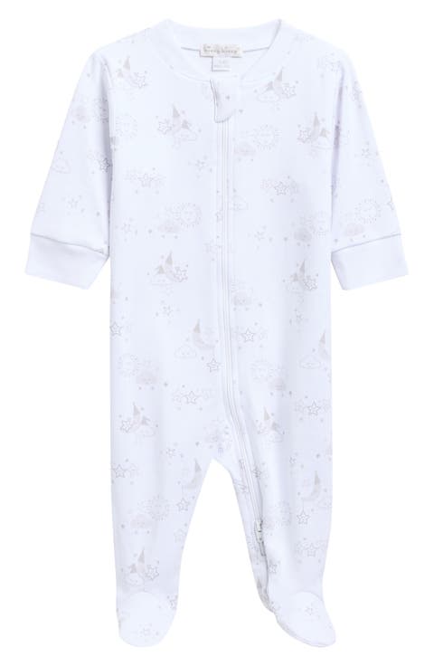 Print Pima Cotton Footie (Baby)