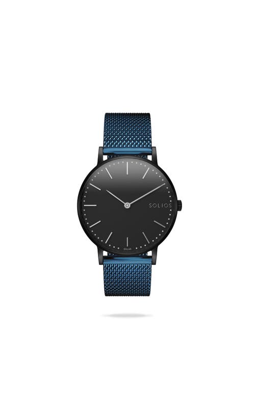Solios Watches The Solar Classic | Black Dial