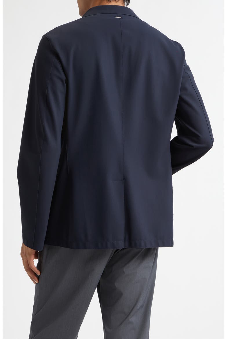 Lightweight Regular Fit Stretch Scuba Knit Sport Coat, Alternate, color, NAVY