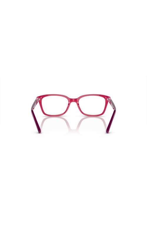 Vogue Eyewear 47mm Square Optical Glasses In Purple
