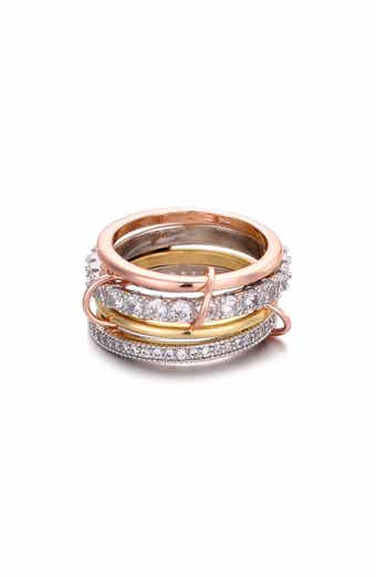 Adornia Tri-Tone Band Ring