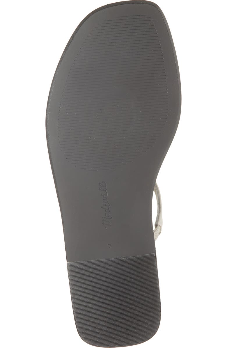 Madewell Toe Loop Sandal, Alternate, color, Ivory