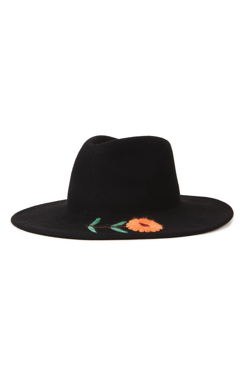 Brixton Corey Wool Fedora, Main, color, 