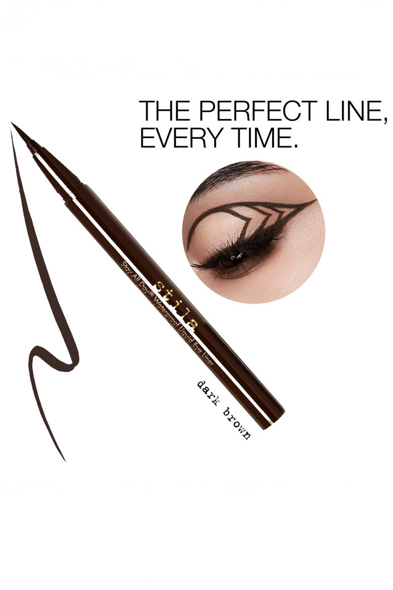 Stay All Day® Waterproof Liquid Eyeliner, Alternate, color, DARK BROWN